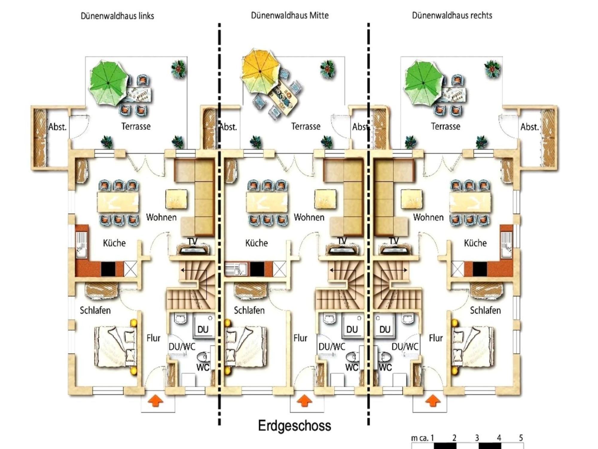Apartament Reihenhaus Duenenwaldhaus Mitte In Trassenheide Zewnętrze zdjęcie