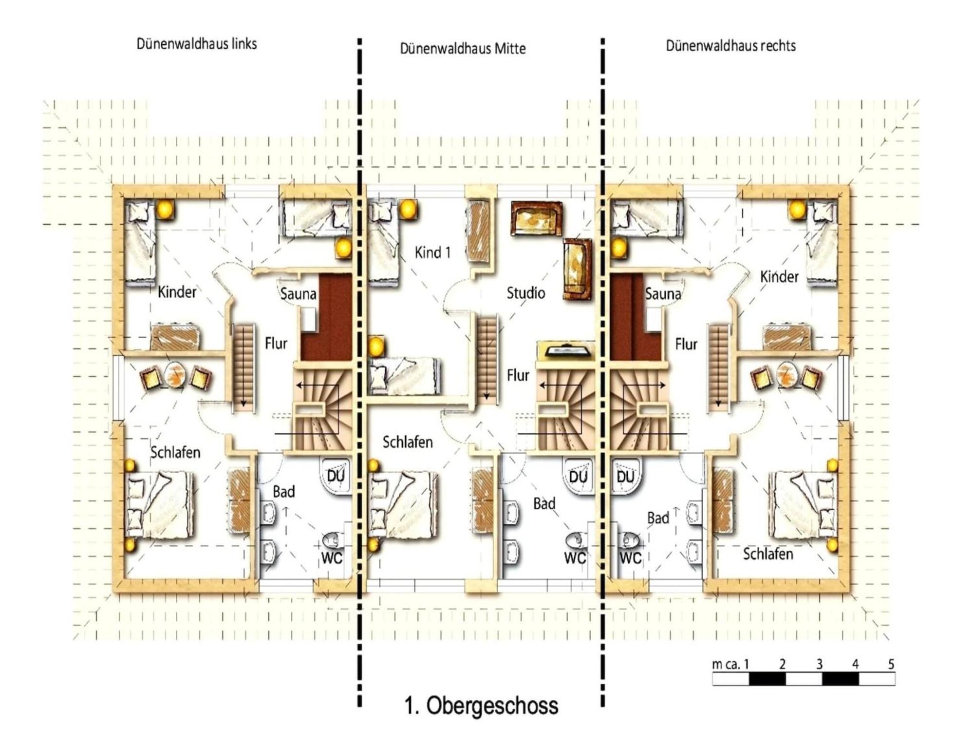 Apartament Reihenhaus Duenenwaldhaus Mitte In Trassenheide Zewnętrze zdjęcie